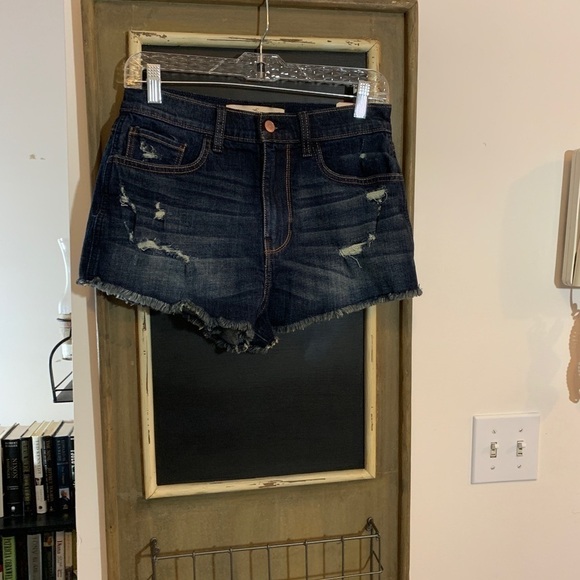 Hollister High-Rise Vintage Ripped Dark Wash - Picture 5 of 8